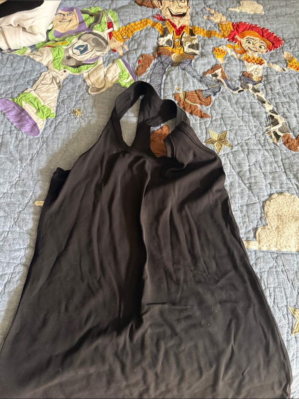 lululemon athletica Black Racerback Workout Tank